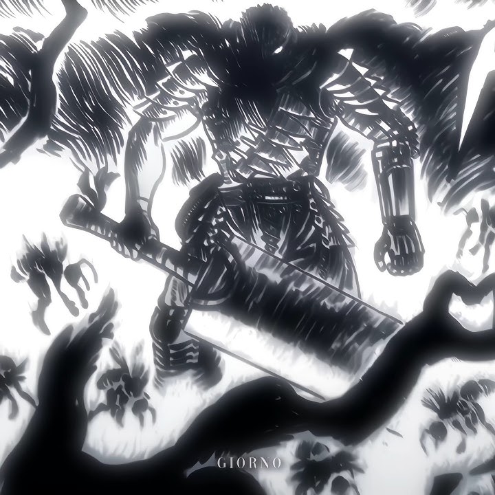 Guts vs Rosine ☠️ - 【Berserk Manga Edit】