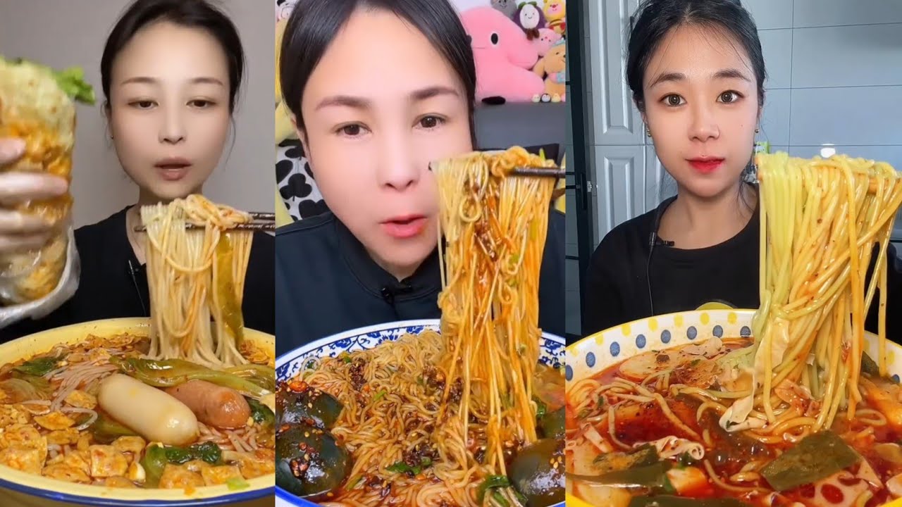 [ MUKBANG ASMR ] Ep 07 Massive Fire Noodles Challenge!! 🔥 | No Talking ASMR Eating Show 
