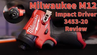 New Milwaukee M12 Gen 3 Impact Driver 345320 Tool Review