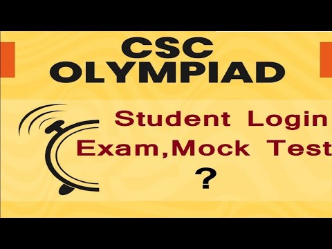 Olympaid Student Login कैसे होगा  || Mobile से Login करके Mock Test, Exam कैसे दे ? ||