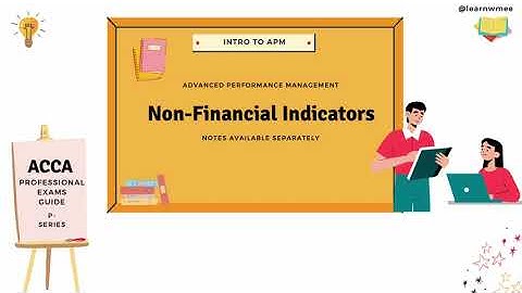 APM - Non Financial Performance Indicators | BSC | Building Block | Performance Pyramid | ACCA