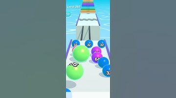 Ball Run 2048 - Level 263 Gameplay