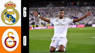 Real Madrid 6-0 Galatasaray (Rodrygo Hat-Trick) | HIGHLIGHTS | 2019/20