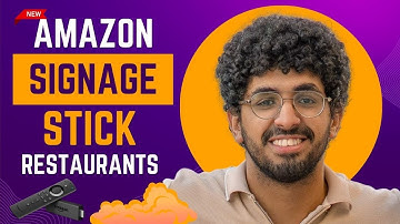New Amazon Signage Stick for Restaurants 2024