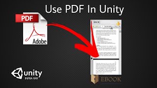 How to use pdf in unity. Make pdf like ebook in unity tutorial