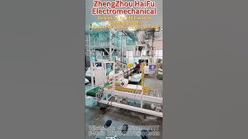 25 Kg Ammonium Bicarbonate Palletizing，750 Packs/h#palletizing robot #palletizer #industrialrobotics