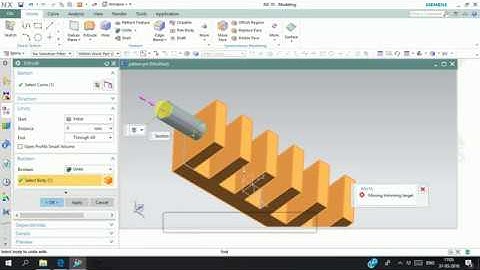 Unite and subtrct commends in Nx 10  !!Unigraphics!! SIEMENS   Part 2