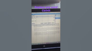 how to replace any word in Microsoft word document #shortvideo #viral #shorts #reels