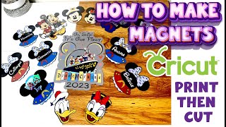 CRICUT MAKER 3 | HOW TO MAKE CUSTOM MAGNETS  | PRINT THEN CUT STICKERS | CALIBRATION