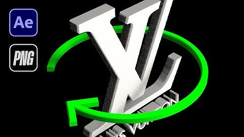 How To Extrude And Rotate 3D Logo PNG In After Effects