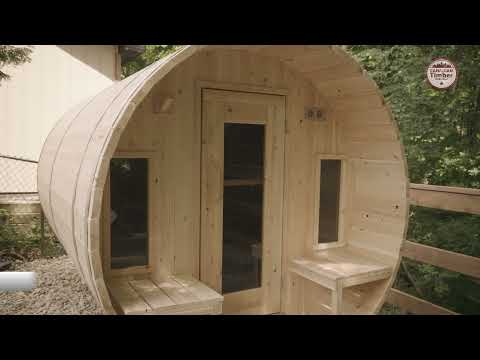 Video: Aduceți Căldura Acasă Cu Sauna Grandview Barrel