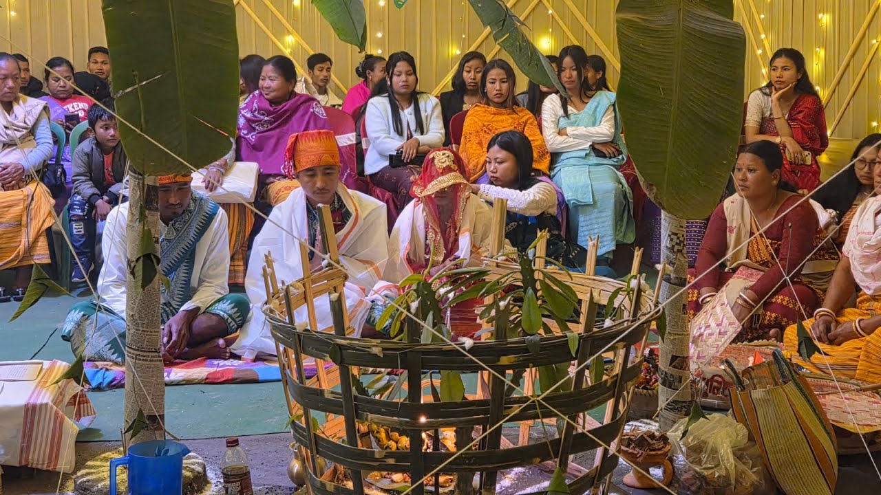 My cousin's wedding💕🥰Bajwi Gwdan mwnbai😁 #views #like #youtube #wedding #bodo #bathou #family 