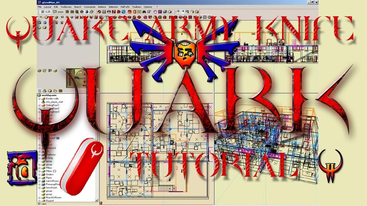 13 Editor Quark: Guardar y Ejecutar Nuestro Mapa Compilado En BSP - YouTube