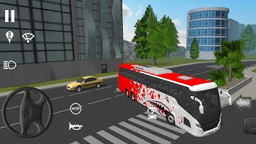 Public Transport Simulator - Coach - #2 ScanLineT Bus Unlocked | Bus Games 2020 - Android Gameplay