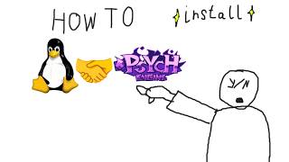 How to INSTALL Psych Engine on PC Linux Tutorial!