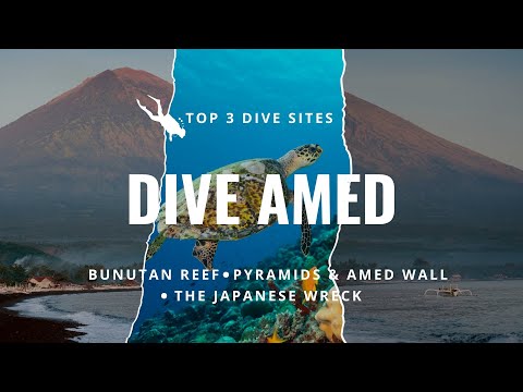 The Best Scuba Diving in Amed, Bali: Bunutan, Pyramids & Japanese Wreck #amedbali #bali #divetravel