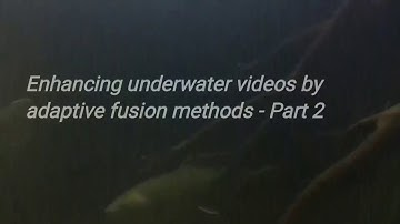 Robot Cameras - Underwater Vision - Part 2