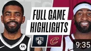 Brooklyn Nets at CAVALIERS | Full Game Highlights | January 22, 2021 #NBA #ESPN #SportsCenter