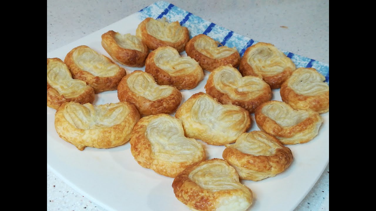 PALMERITAS DE HOJALDRE ¡¡ MUY FÁCILES !!