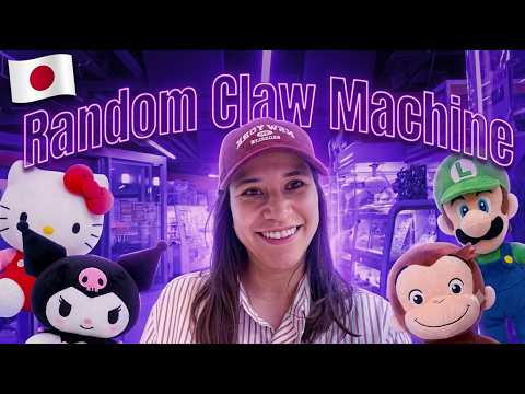 We LOST Money Playing RANDOM Claw Machines in JAPAN