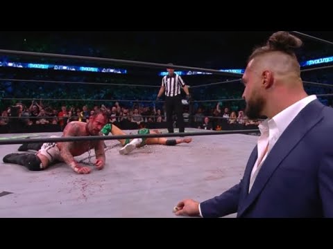 Wardlow helps Cm Punk | AEW Revolution #cmpunk #wardlow #mjf #aew #aewrevolution #wrestling #shorts