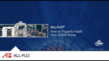 How to Properly Install Your AODD Pump