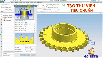 Tạo thư viện tiêu chuẩn NX10 [Tips & Tricks]