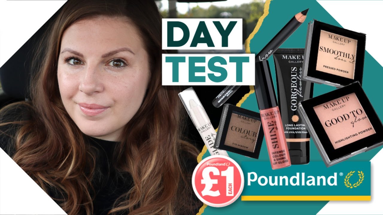 Testing POUNDLAND MAKEUP / Makeup Gallery Day Test YouTube