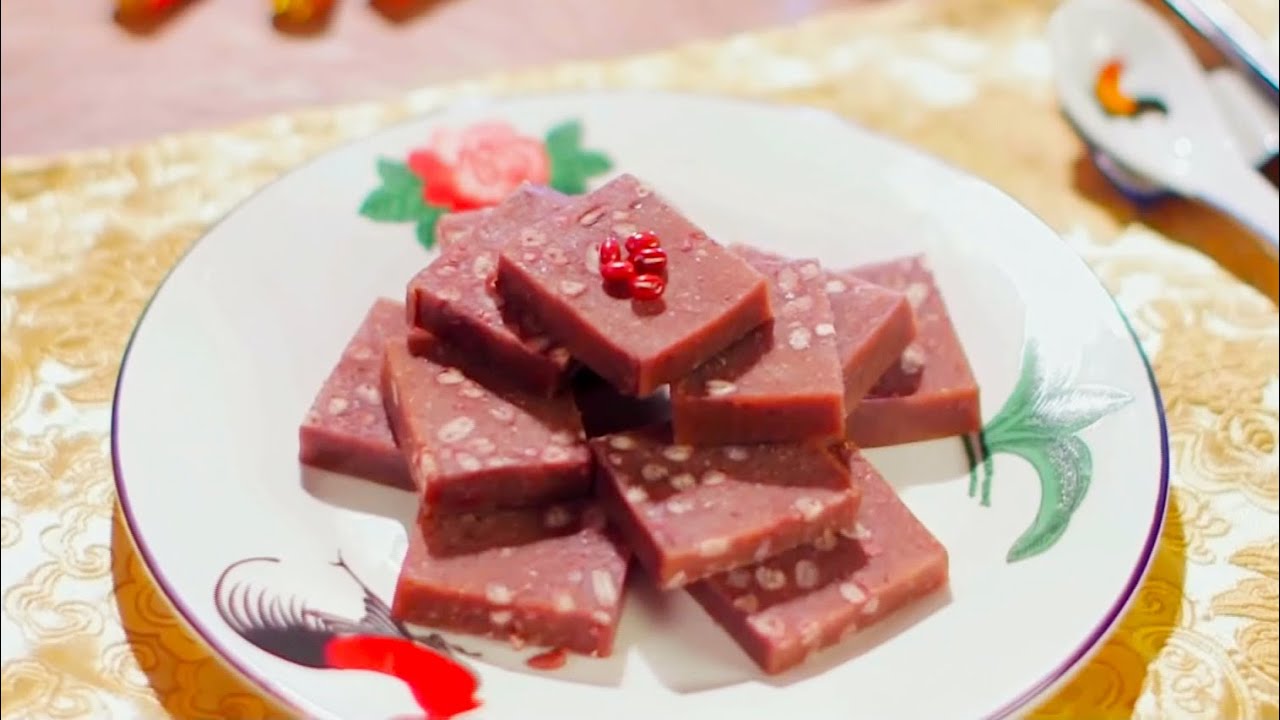 阿爺廚房食譜 | 陳皮紅豆糕