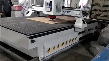 Big size 2040 atc cnc router  testing video