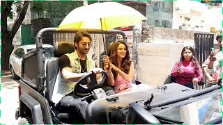 Shaheer Sheikh & Jasmin Bhasin at the Promotions of New Song today | Iss Baarish Mein #jasminbhasin