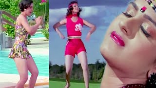 Meenakshi Seshadri Hot Bikini (Rare Video) 1980's Leading actress - YouTube
