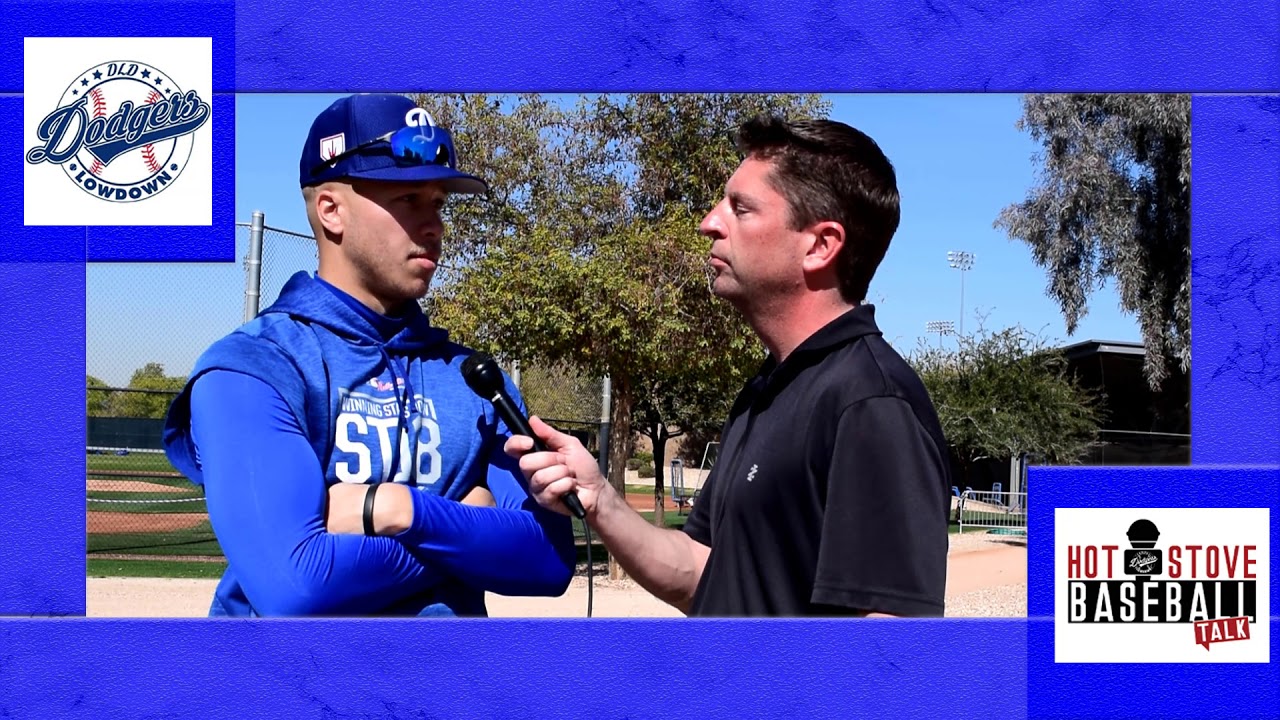 Spring Chats - Jeren Kendall - Dodgers Outfield Prospect - YouTube
