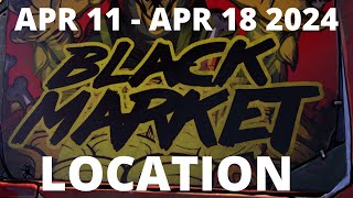 Black Market Vending Machine Location April 11 2024 | Borderlands 3 | (Athenas)