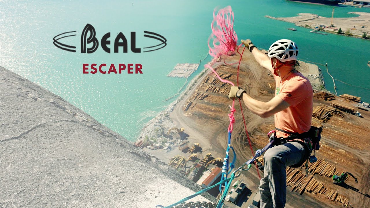 On Rappel with the Beal Escaper