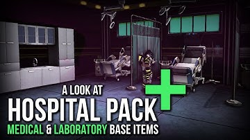 DCUO: Hospital Pack - Medical and Laboratory Base Items