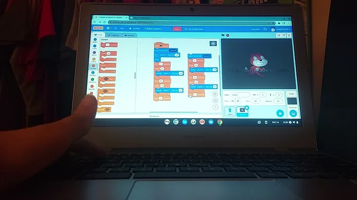 How to make a fnaf fan game on scratch part 1