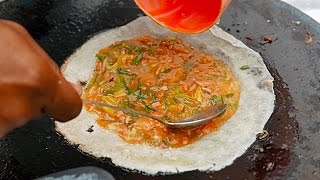 Indonesian Street Food - FLUFFY EGG CRISP Lumpia Telor