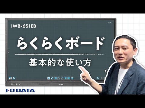 IWB　基本的な使用方法　ホワイトボード