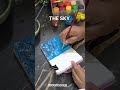 ||THE SKY||#trending #shorts #shortsfeed #art #craft #painting #mini #trendingshorts #diy #moonology