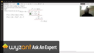 This video content contains how to divide polynomial P(x) by divisor D(x) to get Q(x) and R(x)!