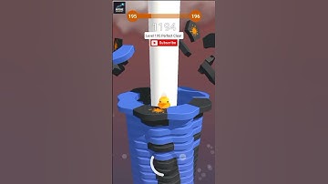 Stack Ball 🔥 Level 195 Perfect Clear in One Go 😱 | Insane Speed Run! #gaming #stackball #games