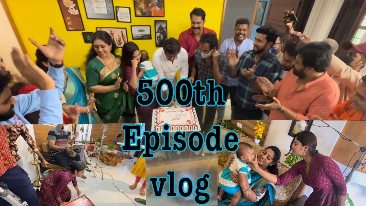 Download Mounaragam 500th episode Vlog /Aishwaryaramsai/kalyani