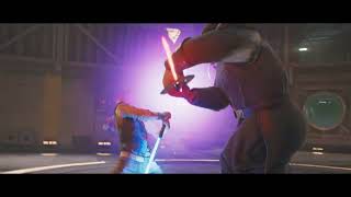 STAR WARS Jedi Survivo-la Novena Hermana boss simplificado