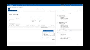 Bizapps - Hướng dẫn Bán hàng trong Odoo - Tạo hóa đơn