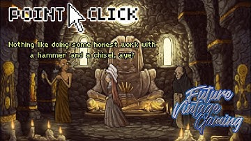 Shards of God (AGS) AdvJam23 Free Fantasy Murder Mystery Pixel Art Point and Click Adventure Game