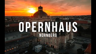 Opernhaus, Nürnberg (aerial video)