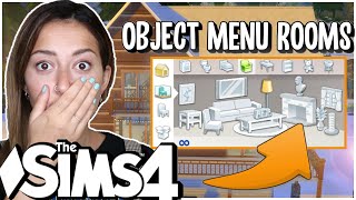 Sims 4 Every Room But I Copy The Sims Object Menu Rooms | SIMS 4