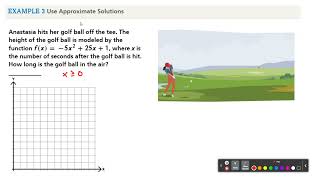 alg 9-1 solving quadratics using graphs/tables #2