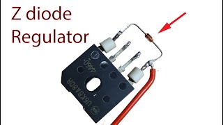 Make a Zener Diode Regulator, Simple Electronic Project